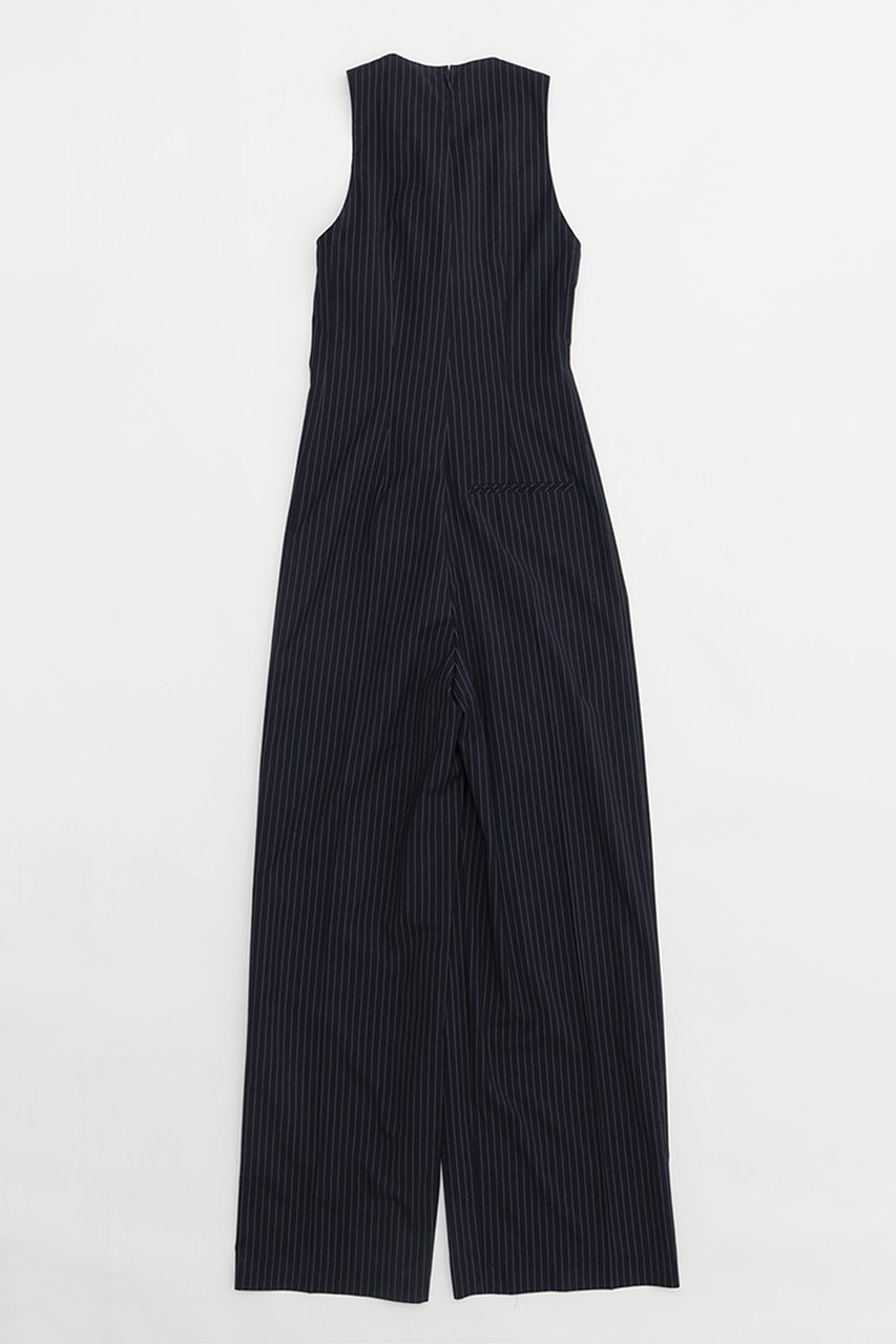 【プランク プロジェクト/PRANK PROJECT】のツイストフロントジャンプスーツ / Twisted Front Jumpsuit 人気、トレンドファッション・服の通販 founy(ファニー) 　ファッション　Fashion　レディースファッション　Fashion for Women　パンツ　Pants & Trousers　インナー　Innerwear　ストライプ　Stripe, Striped Pattern　スーツ　Suit, Formalwear　ツイスト　Tweed, Tweed Fabric　フロント　Front, Front Design　エレガント 上品　Elegant　無地　Plain, Solid Color　other-5|ID: prp329100004605819 ipo3291000000032820131