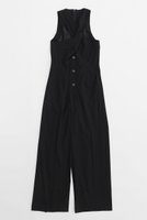 【プランク プロジェクト/PRANK PROJECT】のツイストフロントジャンプスーツ / Twisted Front Jumpsuit 人気、トレンドファッション・服の通販 founy(ファニー) ファッション Fashion レディースファッション Fashion for Women パンツ Pants & Trousers インナー Innerwear ストライプ Stripe, Striped Pattern スーツ Suit, Formalwear ツイスト Tweed, Tweed Fabric フロント Front, Front Design エレガント 上品 Elegant 無地 Plain, Solid Color |ID:prp329100004605819