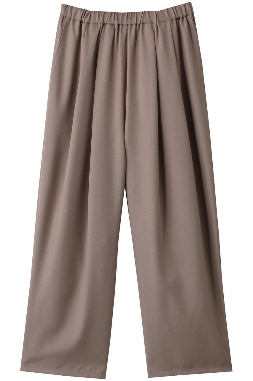 【ミディウミソリッド/MIDIUMISOLID】のtucked wide easy PT パンツ 人気、トレンドファッション・服の通販 founy(ファニー) 　ファッション　Fashion　レディースファッション　Fashion for Women　パンツ　Pants & Trousers　なめらか　Smooth, Silky Texture　エレガント 上品　Elegant　 other-1|ID: prp329100004605820 ipo3291000000032820135