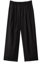 【ミディウミソリッド/MIDIUMISOLID】のtucked wide easy PT パンツ 人気、トレンドファッション・服の通販 founy(ファニー) ファッション Fashion レディースファッション Fashion for Women パンツ Pants & Trousers なめらか Smooth, Silky Texture エレガント 上品 Elegant thumbnail black|ID: prp329100004605820 ipo3291000000032820138