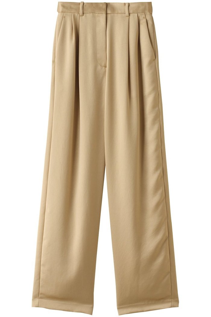 【クラネ/CLANE】のSATIN TUCK PANTS/パンツ インテリア・キッズ・メンズ・レディースファッション・服の通販 founy(ファニー) https://founy.com/ ファッション Fashion レディースファッション Fashion for Women パンツ Pants & Trousers エレガント 上品 Elegant サテン Satin, Glossy Fabric シンプル Simple, Minimal ドレープ Drape, Draping Fabric |ID: prp329100004605821 ipo3291000000035581273
