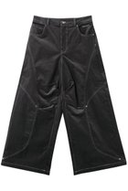 【プランク プロジェクト/PRANK PROJECT】のラウンドカットコーデュロイパンツ / Round Cut Corduroy Pants 人気、トレンドファッション・服の通販 founy(ファニー) ファッション Fashion レディースファッション Fashion for Women パンツ Pants & Trousers コンパクト Compact, Small Size コーデュロイ Corduroy, Cord Fabric メタリック Metallic, Shiny Finish エレガント 上品 Elegant thumbnail C.GRY(チャコールグレー)|ID: prp329100004605822 ipo3291000000032820248