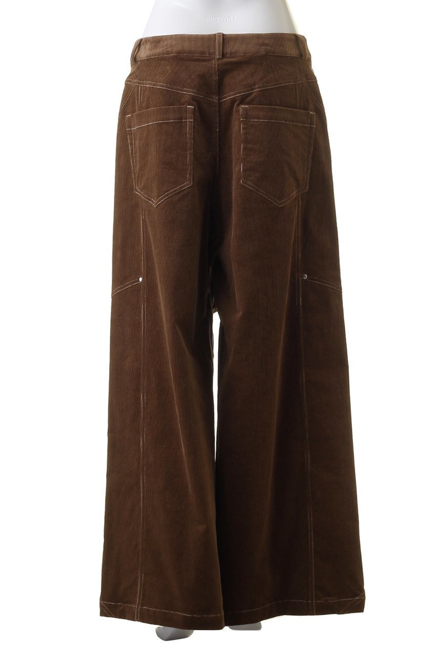 【プランク プロジェクト/PRANK PROJECT】のラウンドカットコーデュロイパンツ / Round Cut Corduroy Pants 人気、トレンドファッション・服の通販 founy(ファニー) ファッション Fashion レディースファッション Fashion for Women パンツ Pants & Trousers コンパクト Compact, Small Size コーデュロイ Corduroy, Cord Fabric メタリック Metallic, Shiny Finish エレガント 上品 Elegant other-4|ID: prp329100004605822 ipo3291000000034423276