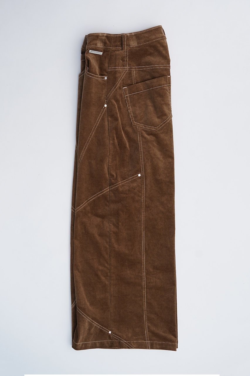 【プランク プロジェクト/PRANK PROJECT】のラウンドカットコーデュロイパンツ / Round Cut Corduroy Pants 人気、トレンドファッション・服の通販 founy(ファニー) ファッション Fashion レディースファッション Fashion for Women パンツ Pants & Trousers コンパクト Compact, Small Size コーデュロイ Corduroy, Cord Fabric メタリック Metallic, Shiny Finish エレガント 上品 Elegant other-6|ID: prp329100004605822 ipo3291000000034423278