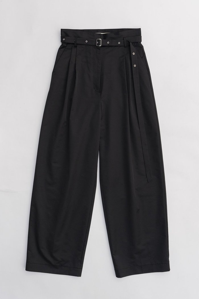 【プランク プロジェクト/PRANK PROJECT】のアイレットベルトサテンタックパンツ / Eyelet Belt Satin Tuck Pants インテリア・キッズ・メンズ・レディースファッション・服の通販 founy(ファニー) https://founy.com/ ファッション Fashion レディースファッション Fashion for Women パンツ Pants & Trousers ベルト&ウエストマーク Belts & Waist Accessories タフタ Taffeta, Structured Fabric バルーン Balloon, Balloon Silhouette 夏 Summer |ID: prp329100004605823 ipo3291000000034423281