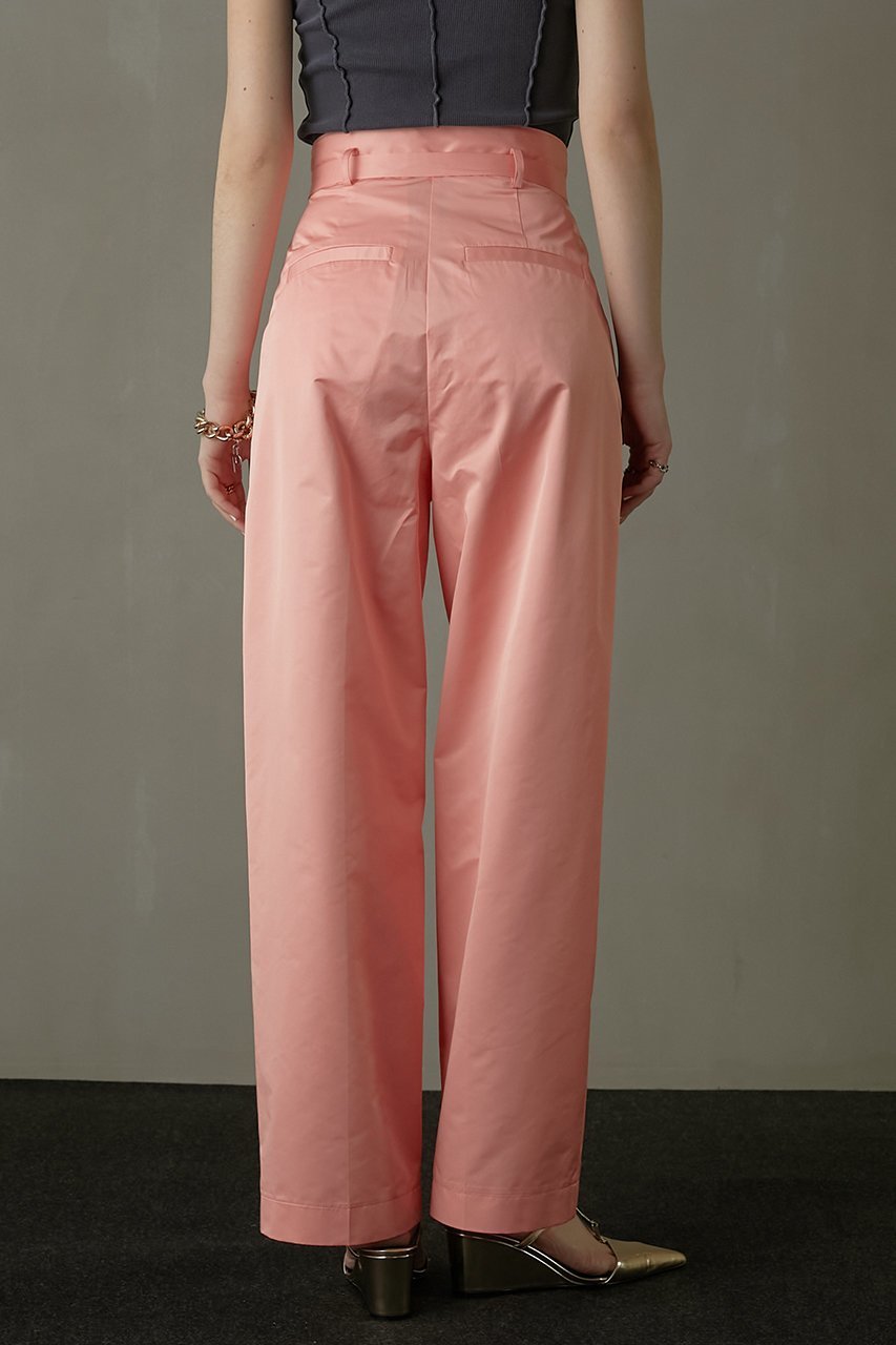 【プランク プロジェクト/PRANK PROJECT】のアイレットベルトサテンタックパンツ / Eyelet Belt Satin Tuck Pants 人気、トレンドファッション・服の通販 founy(ファニー) 　ファッション　Fashion　レディースファッション　Fashion for Women　パンツ　Pants & Trousers　ベルト&ウエストマーク　Belts & Waist Accessories　タフタ　Taffeta, Structured Fabric　バルーン　Balloon, Balloon Silhouette　夏　Summer　other-6|ID: prp329100004605823 ipo3291000000035387758