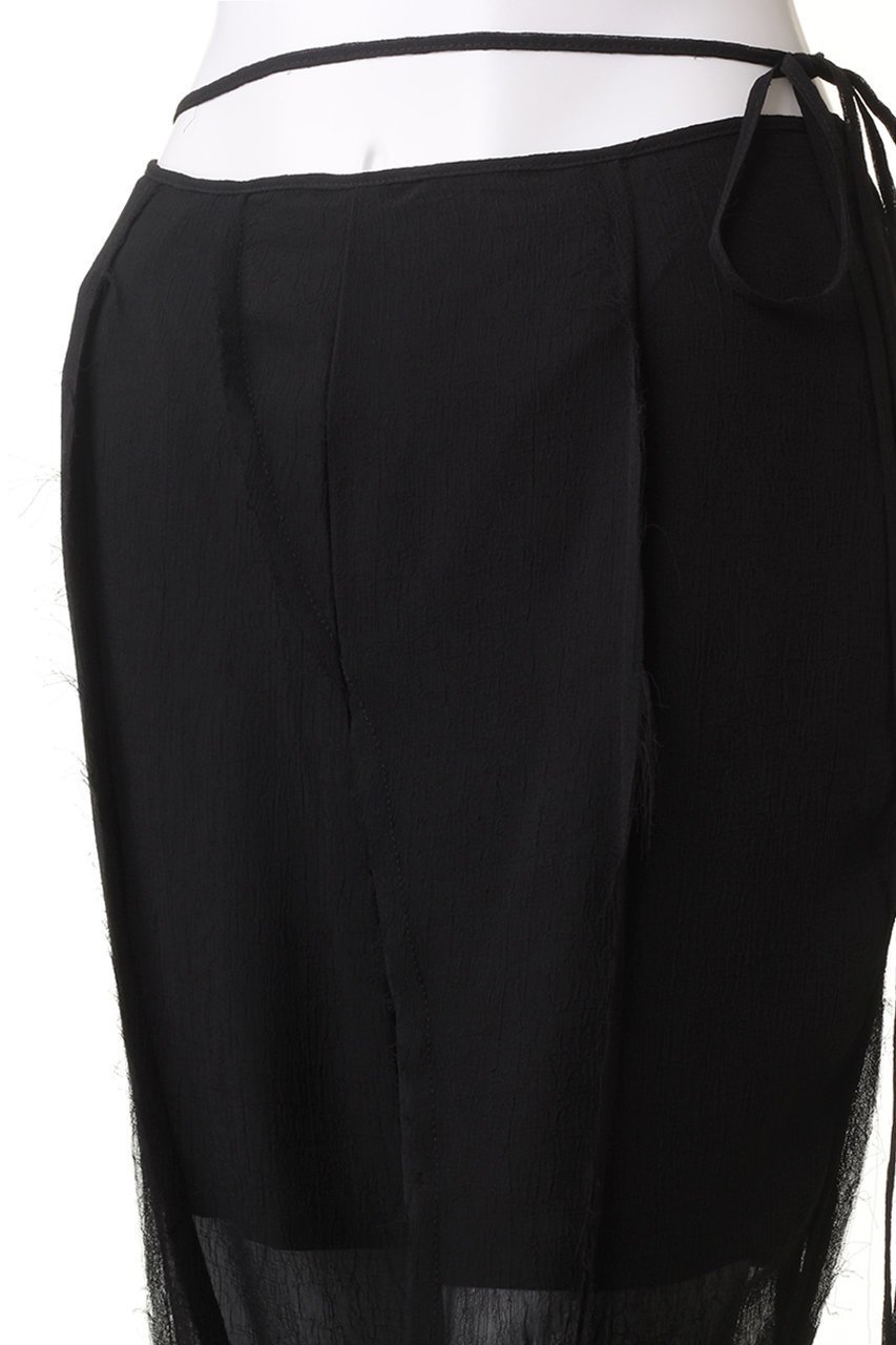 【プランク プロジェクト/PRANK PROJECT】のシースルーアウトシームフレアパンツ / See-Through Outseam Flare Pants 人気、トレンドファッション・服の通販 founy(ファニー) 　ファッション　Fashion　レディースファッション　Fashion for Women　パンツ　Pants & Trousers　シアー　Sheer, See-Through　シフォン　Chiffon, Lightweight Fabric　バランス　Balance, Style Balance　ランダム　Random, Irregular　切替　Switching, Contrast Panel　夏　Summer　other-5|ID: prp329100004605830 ipo3291000000035056119