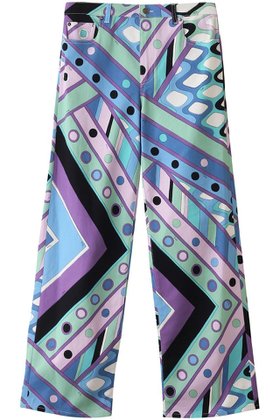 【プッチ/PUCCI】のプリントパンツ 人気、トレンドファッション・服の通販 founy(ファニー) ファッション Fashion レディースファッション Fashion for Women パンツ Pants & Trousers エレガント 上品 Elegant シンプル Simple, Minimal ストレート Straight, Straight Cut パーティ Party, Party Style ファブリック Fabric, Textile プリント Print, Printed Pattern ワイド Wide, Wide Fit |ID:prp329100004605832