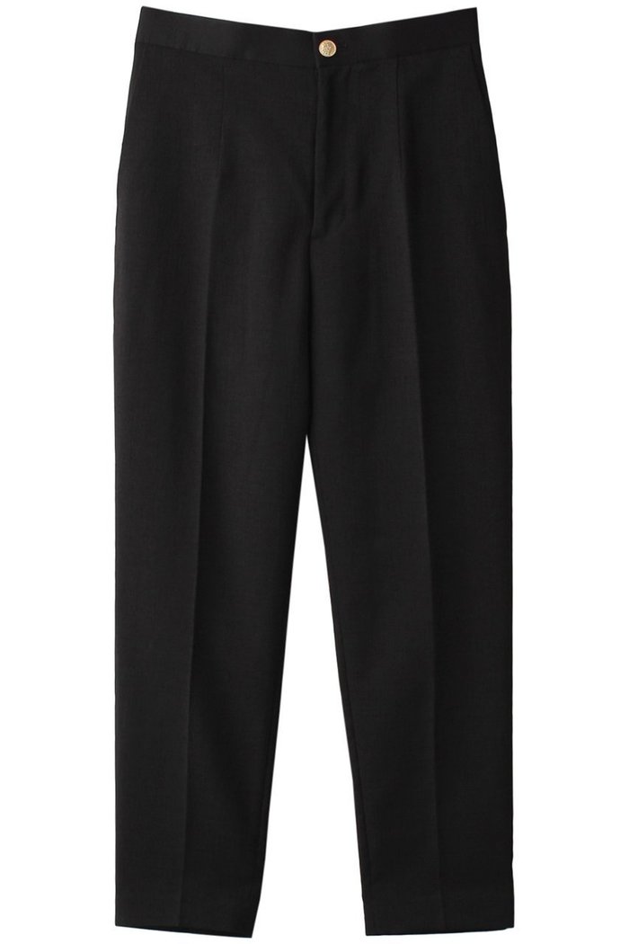 【デザイン ワークス/DESIGN WORKS】の【BEAUVET】ノータックテーパードパンツ インテリア・キッズ・メンズ・レディースファッション・服の通販 founy(ファニー) https://founy.com/ ファッション Fashion レディースファッション Fashion for Women パンツ Pants & Trousers スリム Slim, Slim Fit センター Center, Center Line ツイード Twill, Twill Weave |ID: prp329100004605837 ipo3291000000035690996