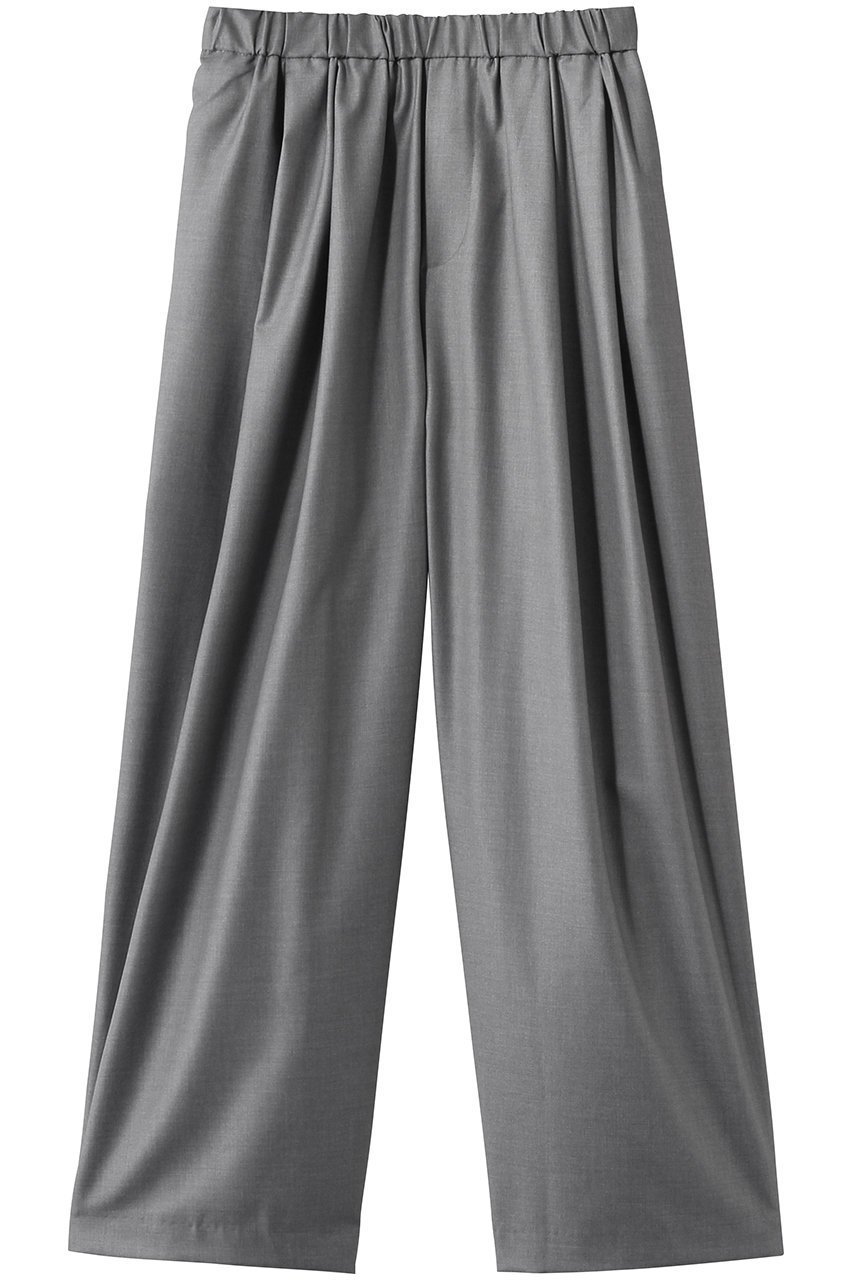 【ミズイロ インド/mizuiro ind】のwide tuck PT パンツ インテリア・キッズ・メンズ・レディースファッション・服の通販 founy(ファニー) 　ファッション　Fashion　レディースファッション　Fashion for Women　パンツ　Pants & Trousers　ドレープ　Drape, Draping Fabric　ベーシック　Basic, Essential　ワイド　Wide, Wide Fit　エレガント 上品　Elegant　l.gray|ID: prp329100004605847 ipo3291000000036371190