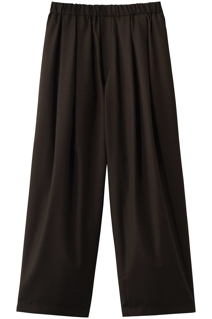 【ミズイロ インド/mizuiro ind】のwide tuck PT パンツ インテリア・キッズ・メンズ・レディースファッション・服の通販 founy(ファニー) 　ファッション　Fashion　レディースファッション　Fashion for Women　パンツ　Pants & Trousers　ドレープ　Drape, Draping Fabric　ベーシック　Basic, Essential　ワイド　Wide, Wide Fit　エレガント 上品　Elegant　d.brown|ID: prp329100004605847 ipo3291000000036371192