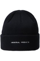 【ユニバーサルプロダクツ/UNIVERSAL PRODUCTS / MEN】の【MEN】LOGO KNIT CAP ニットキャップ NAVY|ID: prp329100004605855 ipo3291000000036187550