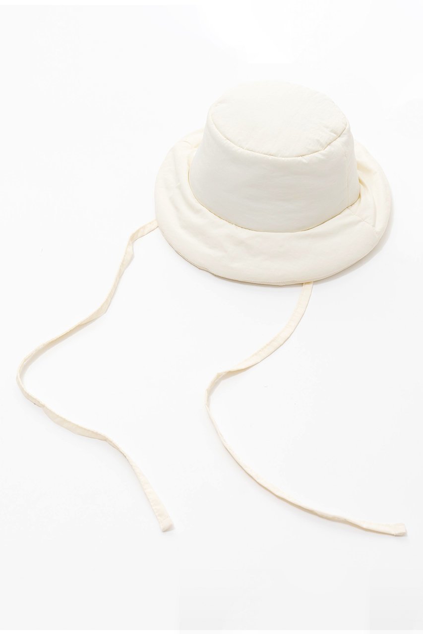 【メゾンスペシャル/MAISON SPECIAL】のPuffer Hat/パッファーハット インテリア・キッズ・メンズ・レディースファッション・服の通販 founy(ファニー) 　ファッション　Fashion　レディースファッション　Fashion for Women　キャップ&ハット　Hats & Caps　おすすめ　Recommended / Our Picks　タフタ　Taffeta, Structured Fabric　チェック　Check, Plaid, Tartan　ブルゾン　Blouson, Bomber Jacket　ワッシャー　Washer, Crinkled Finish　帽子　Hat, Headwear　WHT(ホワイト)|ID: prp329100004605856 ipo3291000000034908932