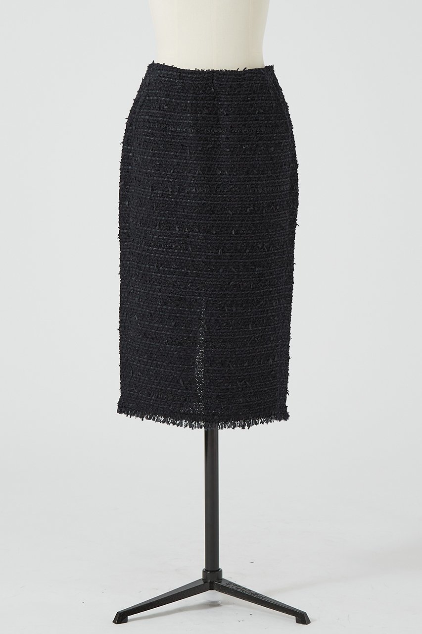【デザイン ワークス/DESIGN WORKS】の【COOHEM】ツイードニットスカート 人気、トレンドファッション・服の通販 founy(ファニー) 　ファッション　Fashion　レディースファッション　Fashion for Women　スカート　Skirts　ロングスカート　Long Skirts / Maxi & Midi Skirts　おすすめ　Recommended / Our Picks　ジャケット　Jacket, Outerwear　ツイード　Twill, Twill Weave　ベーシック　Basic, Essential　ポケット　Pocket, Pocket Detail　ミドル　Middle Length, Mid Height　ロング　Long, Long-Length　エレガント 上品　Elegant　other-6|ID: prp329100004605858 ipo3291000000034958283