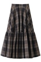 【カレンソロジー/Curensology】のチェックティアードスカート グレー|ID: prp329100004605864 ipo3291000000032822529