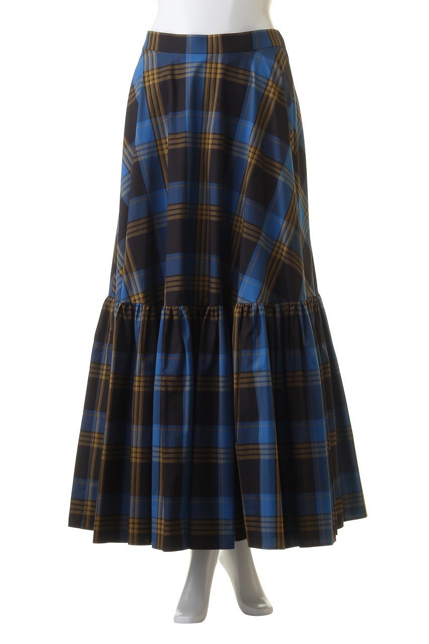 【カレンソロジー/Curensology】のチェックティアードスカート 人気、トレンドファッション・服の通販 founy(ファニー) 　ファッション　Fashion　レディースファッション　Fashion for Women　スカート　Skirts　ティアードスカート　Tiered Skirts　ロングスカート　Long Skirts / Maxi & Midi Skirts　おすすめ　Recommended / Our Picks　ギャザー　Gathered, Ruffled　シンプル　Simple, Minimal　チェック　Check, Plaid, Tartan　ロマンティック　Romantic, Feminine Style　ロング　Long, Long-Length　other-2|ID: prp329100004605864 ipo3291000000032822530