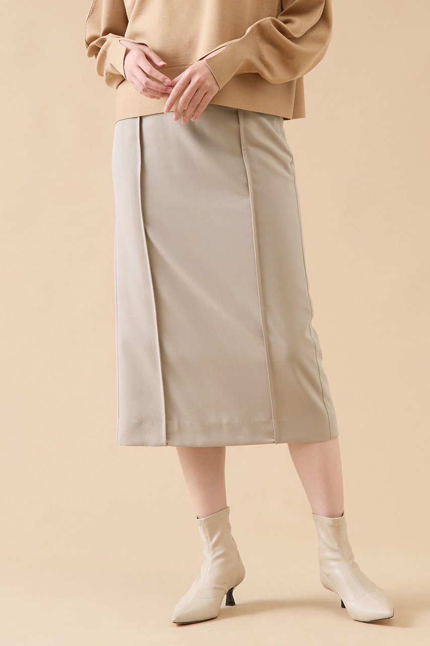 【マルティニーク/martinique】の梳毛ストレートスカート 人気、トレンドファッション・服の通販 founy(ファニー) 　ファッション　Fashion　レディースファッション　Fashion for Women　スカート　Skirts　おすすめ　Recommended / Our Picks　シンプル　Simple, Minimal　スタンダード　Standard, Basic　ストレート　Straight, Straight Cut　ツイル　Twist, Twisted Detail　ビジネス 仕事 通勤　Business / Work / Commuting　再入荷　Restock / Back in Stock　 other-1|ID: prp329100004605865 ipo3291000000035041152