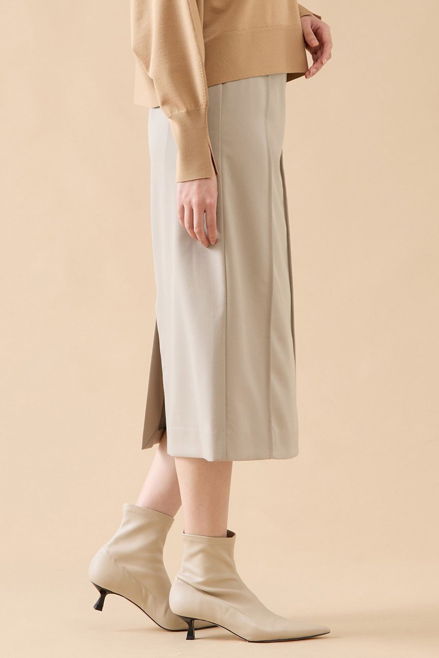 【マルティニーク/martinique】の梳毛ストレートスカート 人気、トレンドファッション・服の通販 founy(ファニー) 　ファッション　Fashion　レディースファッション　Fashion for Women　スカート　Skirts　おすすめ　Recommended / Our Picks　シンプル　Simple, Minimal　スタンダード　Standard, Basic　ストレート　Straight, Straight Cut　ツイル　Twist, Twisted Detail　ビジネス 仕事 通勤　Business / Work / Commuting　再入荷　Restock / Back in Stock　other-2|ID: prp329100004605865 ipo3291000000035041160