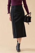 【マルティニーク/martinique】の梳毛ストレートスカート ブラック|ID: prp329100004605865 ipo3291000000036370473