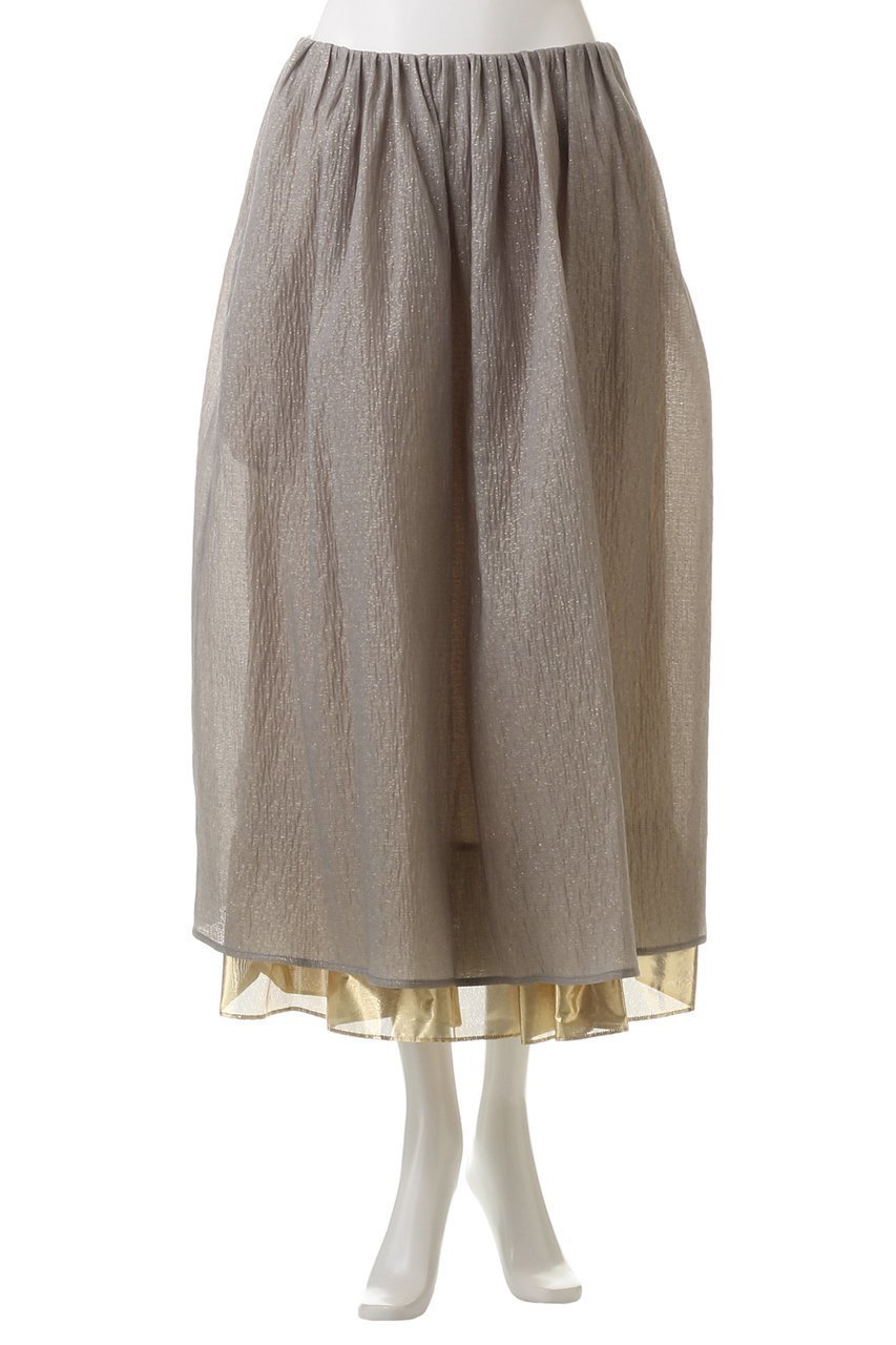 【デザイン ワークス/DESIGN WORKS】のBEAUVET シャイニージャカードギャザースカート 人気、トレンドファッション・服の通販 founy(ファニー) 　ファッション　Fashion　レディースファッション　Fashion for Women　スカート　Skirts　ロングスカート　Long Skirts / Maxi & Midi Skirts　ギャザー　Gathered, Ruffled　シャイニー　Shiny, Glossy Finish　ジャカード／ジャガード　Jacquard, Woven Pattern　ロング　Long, Long-Length　other-2|ID: prp329100004605870 ipo3291000000035550896