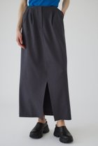 【リムアーク/RIM.ARK】のDouble tuck low SK/スカート 人気、トレンドファッション・服の通販 founy(ファニー) ファッション Fashion レディースファッション Fashion for Women スカート Skirts ロングスカート Long Skirts / Maxi & Midi Skirts スリット Slit, Slit Detail セットアップ Set-Up, Coordinated Outfit バランス Balance, Style Balance フォーマル Formal, Dressy フロント Front, Front Design ロング Long, Long-Length thumbnail グレー|ID: prp329100004605873 ipo3291000000034970765