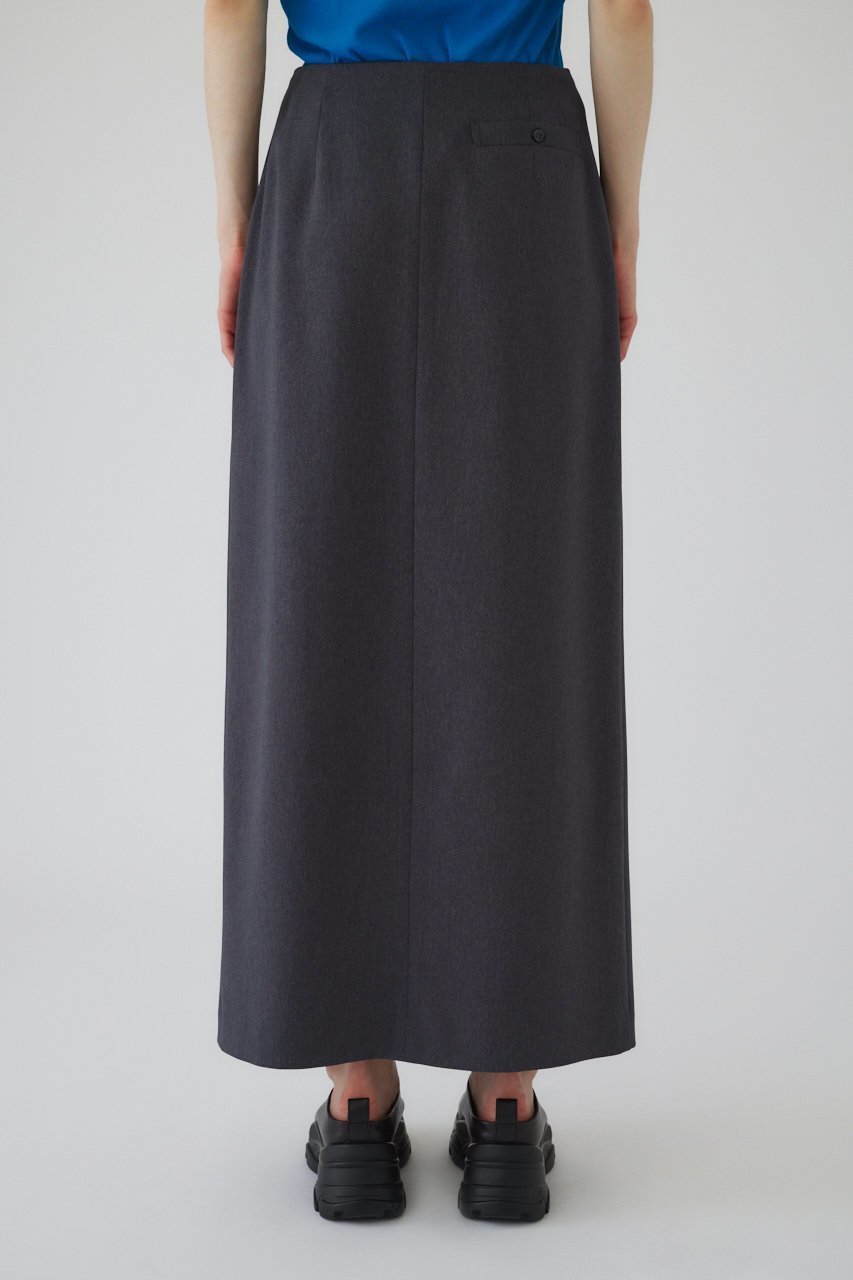 【リムアーク/RIM.ARK】のDouble tuck low SK/スカート 人気、トレンドファッション・服の通販 founy(ファニー) 　ファッション　Fashion　レディースファッション　Fashion for Women　スカート　Skirts　ロングスカート　Long Skirts / Maxi & Midi Skirts　スリット　Slit, Slit Detail　セットアップ　Set-Up, Coordinated Outfit　バランス　Balance, Style Balance　フォーマル　Formal, Dressy　フロント　Front, Front Design　ロング　Long, Long-Length　other-4|ID: prp329100004605873 ipo3291000000034970768