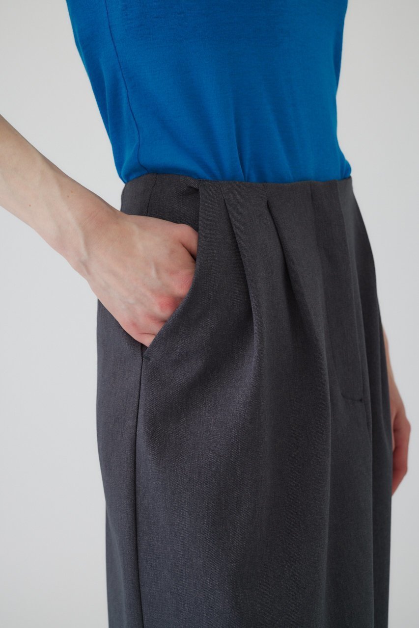 【リムアーク/RIM.ARK】のDouble tuck low SK/スカート 人気、トレンドファッション・服の通販 founy(ファニー) 　ファッション　Fashion　レディースファッション　Fashion for Women　スカート　Skirts　ロングスカート　Long Skirts / Maxi & Midi Skirts　スリット　Slit, Slit Detail　セットアップ　Set-Up, Coordinated Outfit　バランス　Balance, Style Balance　フォーマル　Formal, Dressy　フロント　Front, Front Design　ロング　Long, Long-Length　other-6|ID: prp329100004605873 ipo3291000000034970770