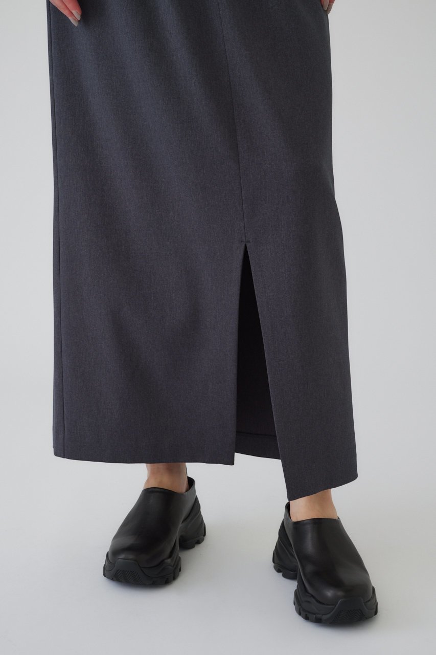 【リムアーク/RIM.ARK】のDouble tuck low SK/スカート 人気、トレンドファッション・服の通販 founy(ファニー) 　ファッション　Fashion　レディースファッション　Fashion for Women　スカート　Skirts　ロングスカート　Long Skirts / Maxi & Midi Skirts　スリット　Slit, Slit Detail　セットアップ　Set-Up, Coordinated Outfit　バランス　Balance, Style Balance　フォーマル　Formal, Dressy　フロント　Front, Front Design　ロング　Long, Long-Length　other-7|ID: prp329100004605873 ipo3291000000034970771