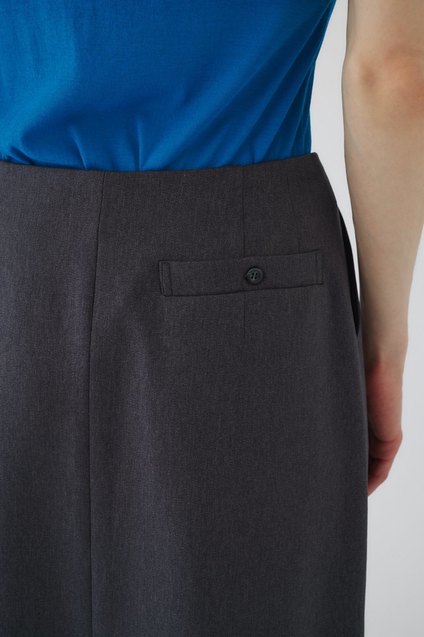 【リムアーク/RIM.ARK】のDouble tuck low SK/スカート 人気、トレンドファッション・服の通販 founy(ファニー) 　ファッション　Fashion　レディースファッション　Fashion for Women　スカート　Skirts　ロングスカート　Long Skirts / Maxi & Midi Skirts　スリット　Slit, Slit Detail　セットアップ　Set-Up, Coordinated Outfit　バランス　Balance, Style Balance　フォーマル　Formal, Dressy　フロント　Front, Front Design　ロング　Long, Long-Length　other-8|ID: prp329100004605873 ipo3291000000034970772