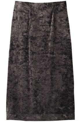 【エリオポール/heliopole】 CRUSHED ベロアタイトスカート人気、トレンドファッション・服の通販 founy(ファニー) ファッション Fashion レディースファッション Fashion for Women スカート Skirts ロングスカート Long Skirts / Maxi & Midi Skirts クラッシュ Distressed, Crashed Style ベロア Velour, Soft Velvet ロング Long, Long-Length エレガント 上品 Elegant A/W・秋冬 Autumn/Winter |ID:prp329100004605876