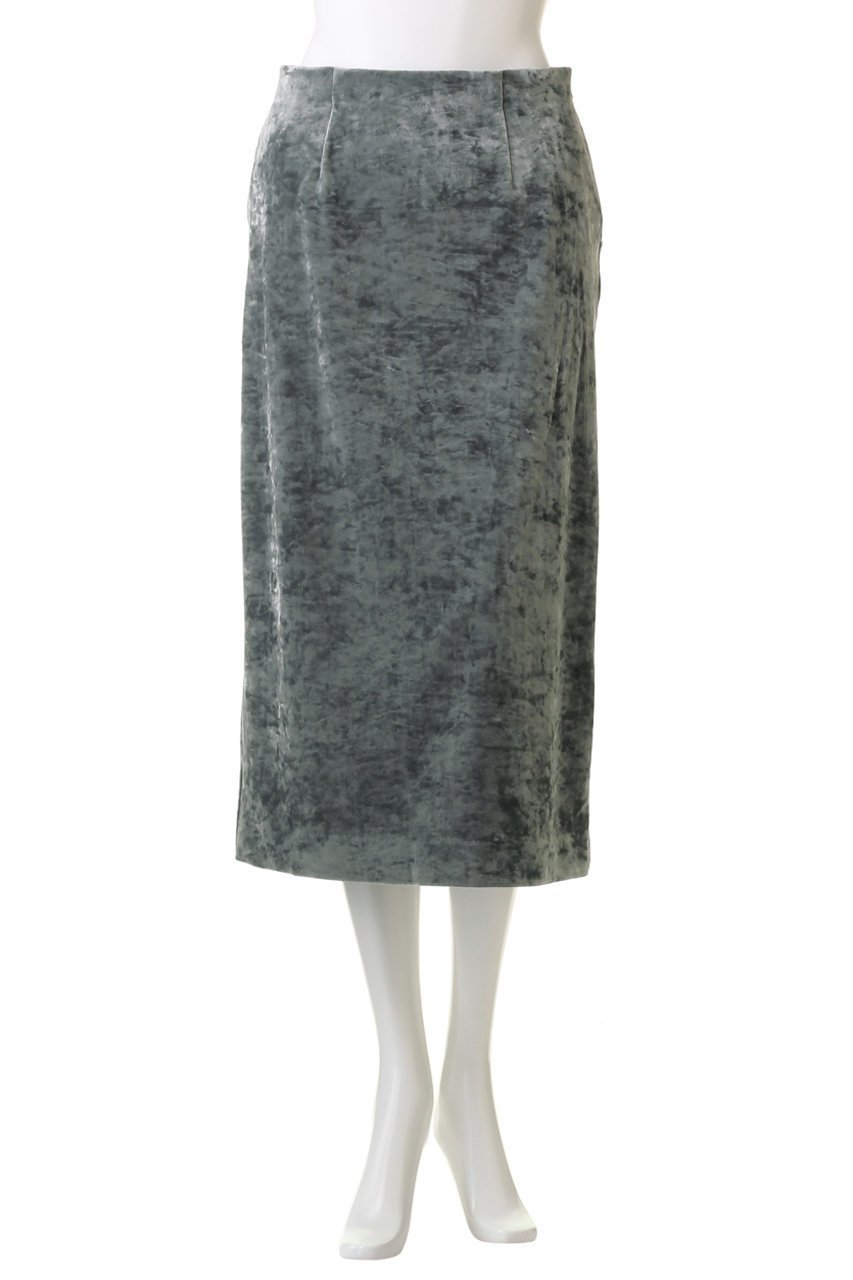 【エリオポール/heliopole】のCRUSHED ベロアタイトスカート 人気、トレンドファッション・服の通販 founy(ファニー) ファッション Fashion レディースファッション Fashion for Women スカート Skirts ロングスカート Long Skirts / Maxi & Midi Skirts クラッシュ Distressed, Crashed Style ベロア Velour, Soft Velvet ロング Long, Long-Length エレガント 上品 Elegant A/W・秋冬 Autumn/Winter other-2|ID: prp329100004605876 ipo3291000000036030279