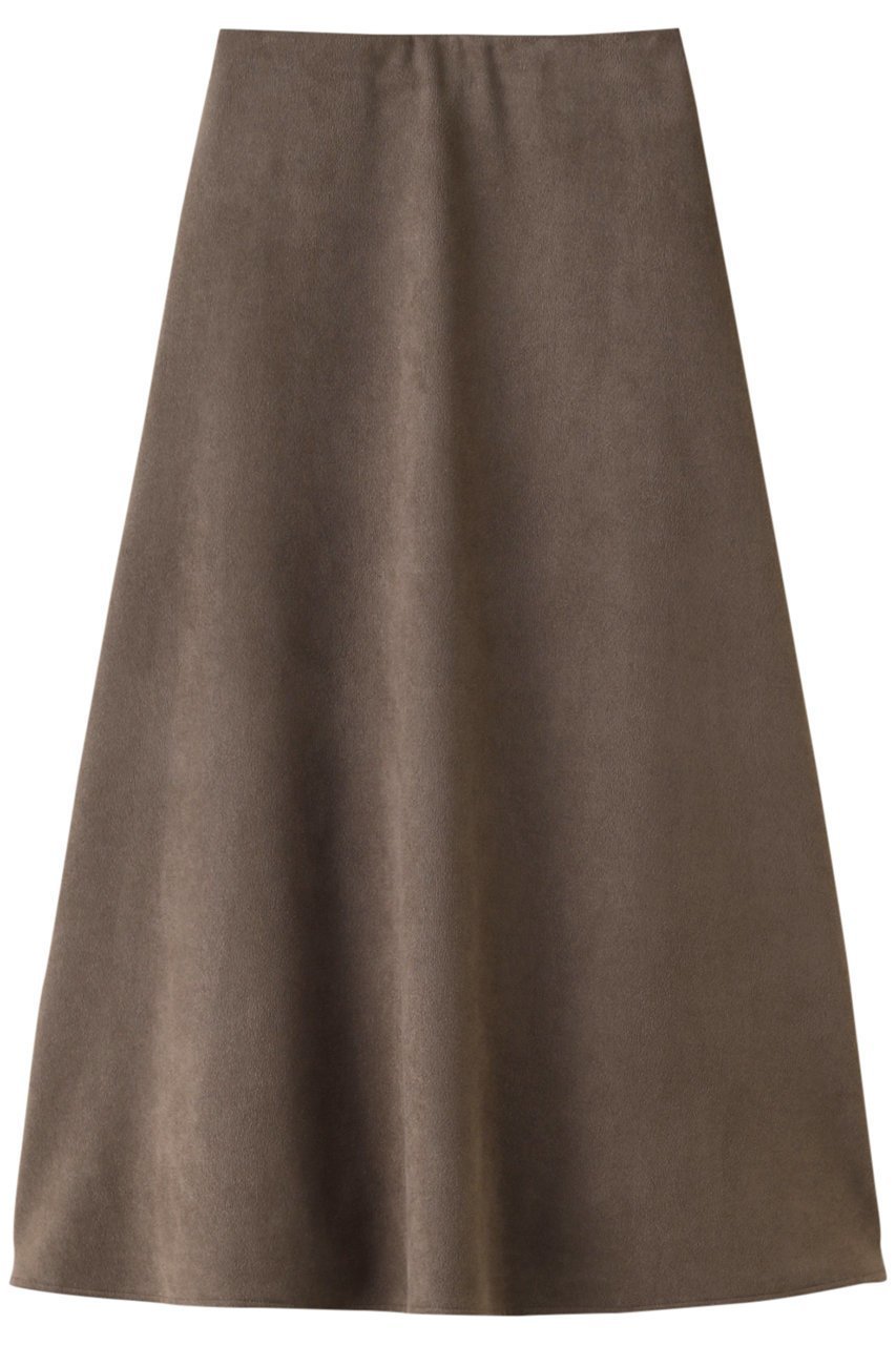 【ミディウミソリッド/MIDIUMISOLID】のsuede semi flare SK スカート インテリア・キッズ・メンズ・レディースファッション・服の通販 founy(ファニー) 　ファッション　Fashion　レディースファッション　Fashion for Women　スカート　Skirts　ロングスカート　Long Skirts / Maxi & Midi Skirts　ショート　Short, Short Length　トレンド　Trend, Trending Now　フレア　Flare, Flared　ロング　Long, Long-Length　A/W・秋冬　Autumn/Winter　beige|ID: prp329100004605877 ipo3291000000034970801