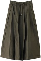 【ミディウミソリッド/MIDIUMISOLID】のnylon volume SK.R スカート 人気、トレンドファッション・服の通販 founy(ファニー) ファッション Fashion レディースファッション Fashion for Women スカート Skirts ロングスカート Long Skirts / Maxi & Midi Skirts なめらか Smooth, Silky Texture カットソー Cut and Sewn Top フロント Front, Front Design リボン Ribbon, Bow ロング Long, Long-Length thumbnail khaki|ID: prp329100004605879 ipo3291000000032823297