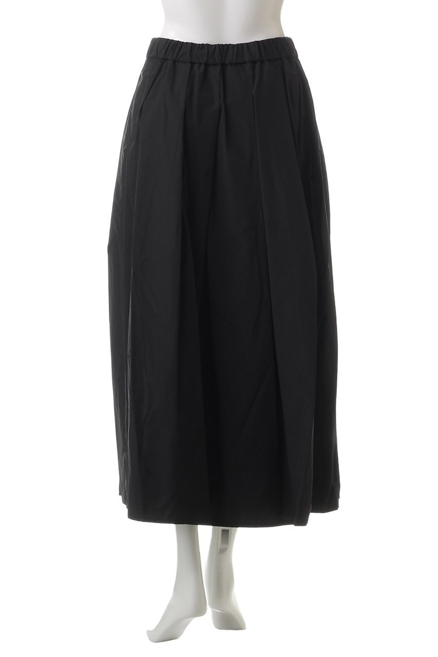 【ミディウミソリッド/MIDIUMISOLID】のnylon volume SK.R スカート 人気、トレンドファッション・服の通販 founy(ファニー) 　ファッション　Fashion　レディースファッション　Fashion for Women　スカート　Skirts　ロングスカート　Long Skirts / Maxi & Midi Skirts　なめらか　Smooth, Silky Texture　カットソー　Cut and Sewn Top　フロント　Front, Front Design　リボン　Ribbon, Bow　ロング　Long, Long-Length　other-4|ID: prp329100004605879 ipo3291000000035353965