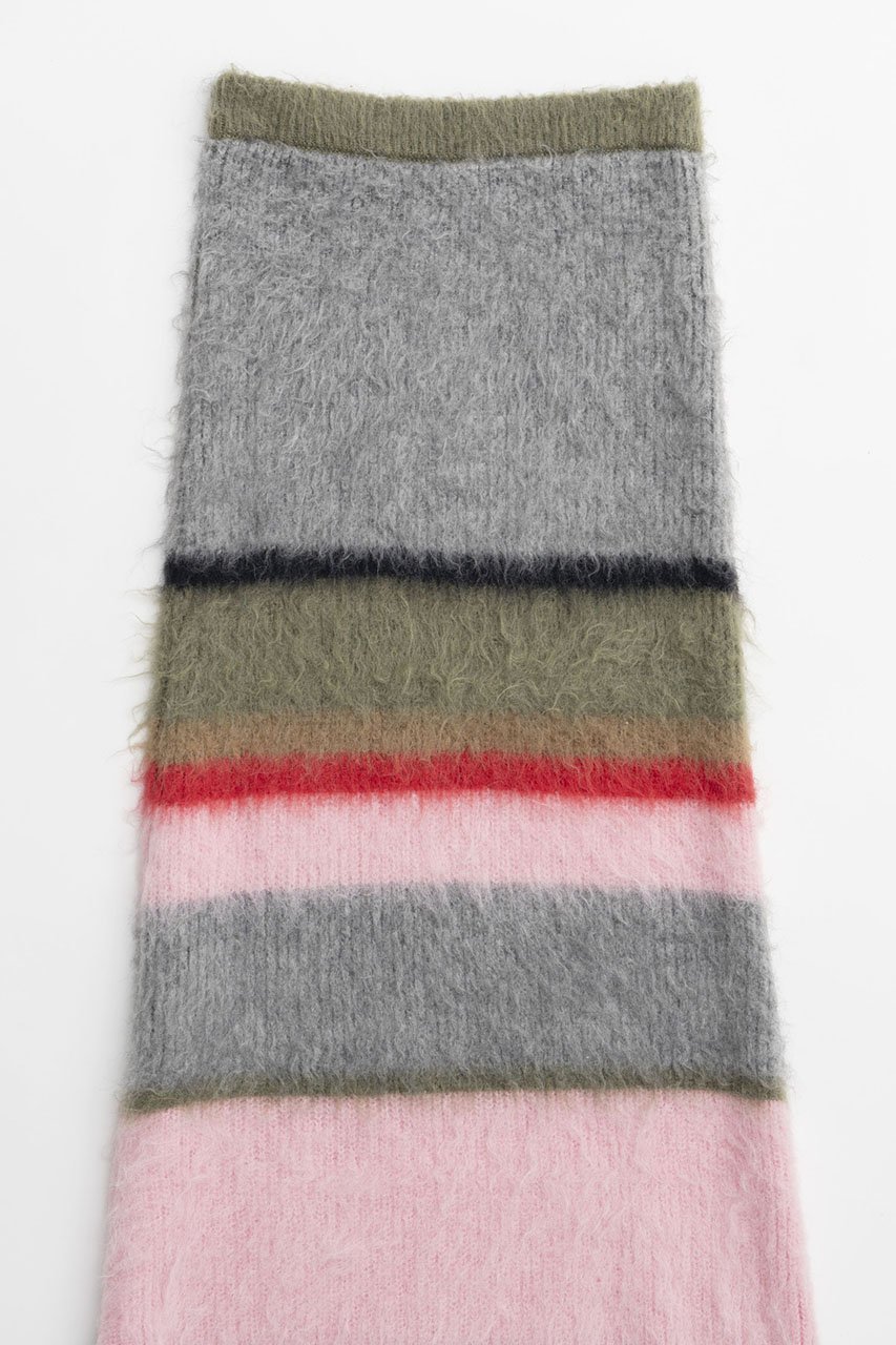 【メゾンスペシャル/MAISON SPECIAL】のMulti Border Tight Skirt/マルチボーダータイトスカート 人気、トレンドファッション・服の通販 founy(ファニー) 　ファッション　Fashion　レディースファッション　Fashion for Women　スカート　Skirts　ロングスカート　Long Skirts / Maxi & Midi Skirts　コンパクト　Compact, Small Size　セットアップ　Set-Up, Coordinated Outfit　ボーダー　Border, Stripe　ランダム　Random, Irregular　ロング　Long, Long-Length　other-2|ID: prp329100004605880 ipo3291000000034910263