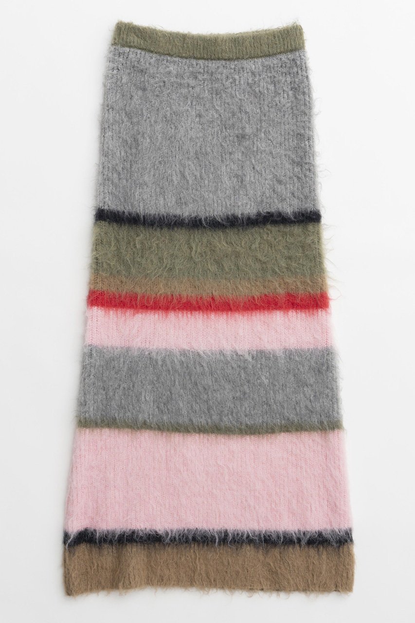 【メゾンスペシャル/MAISON SPECIAL】のMulti Border Tight Skirt/マルチボーダータイトスカート 人気、トレンドファッション・服の通販 founy(ファニー) 　ファッション　Fashion　レディースファッション　Fashion for Women　スカート　Skirts　ロングスカート　Long Skirts / Maxi & Midi Skirts　コンパクト　Compact, Small Size　セットアップ　Set-Up, Coordinated Outfit　ボーダー　Border, Stripe　ランダム　Random, Irregular　ロング　Long, Long-Length　other-4|ID: prp329100004605880 ipo3291000000034910266