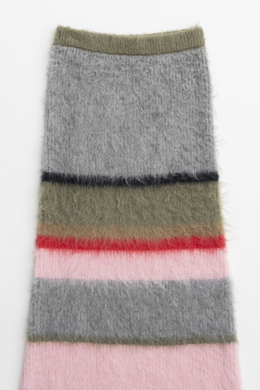 【メゾンスペシャル/MAISON SPECIAL】のMulti Border Tight Skirt/マルチボーダータイトスカート 人気、トレンドファッション・服の通販 founy(ファニー) 　ファッション　Fashion　レディースファッション　Fashion for Women　スカート　Skirts　ロングスカート　Long Skirts / Maxi & Midi Skirts　コンパクト　Compact, Small Size　セットアップ　Set-Up, Coordinated Outfit　ボーダー　Border, Stripe　ランダム　Random, Irregular　ロング　Long, Long-Length　other-5|ID: prp329100004605880 ipo3291000000034910268