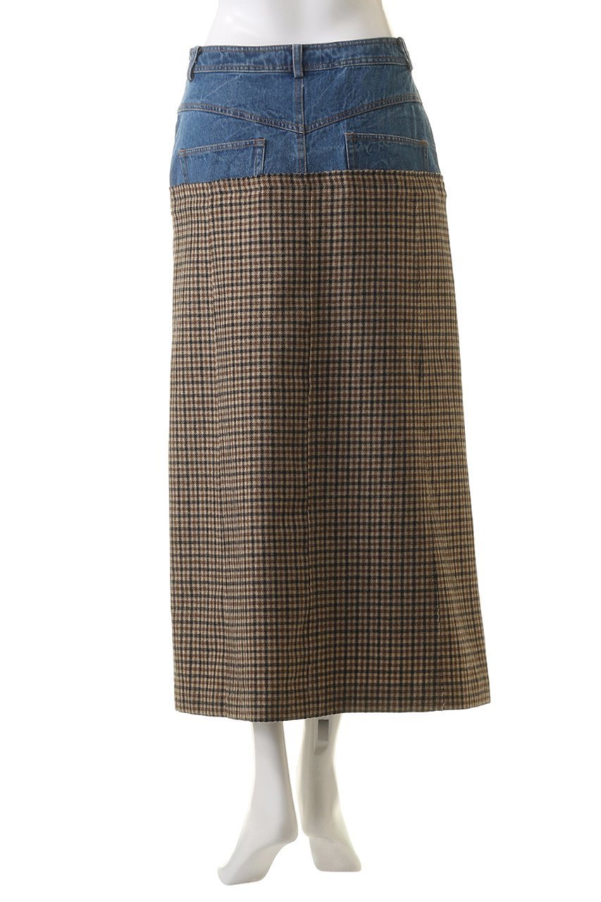 【メゾンスペシャル/MAISON SPECIAL】のTweed Layered Box Pleated Skirt/ツイードレイヤードボックスプリーツスカート 人気、トレンドファッション・服の通販 founy(ファニー) 　ファッション　Fashion　レディースファッション　Fashion for Women　スカート　Skirts　プリーツスカート / 上品フェミニンスタイル　Pleated Skirts　ロングスカート　Long Skirts / Maxi & Midi Skirts　コンビ　Combo, Combination Style　軽量　Lightweight, Ultra Light　サンダル　Sandals, Summer Shoes　ジャケット　Jacket, Outerwear　セットアップ　Set-Up, Coordinated Outfit　チェック　Check, Plaid, Tartan　デニム　Denim, Jeans Material　フェイクレザー　Faux Leather, PU Leather　モノトーン　Monotone, Black and White　ロング　Long, Long-Length　おすすめ　Recommended / Our Picks　other-4|ID: prp329100004605881 ipo3291000000035399666