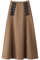 【ロキト/LOKITHO】のナロー エンブロイダリー スカート ベージュブルー|ID: prp329100004605885 ipo3291000000034958217