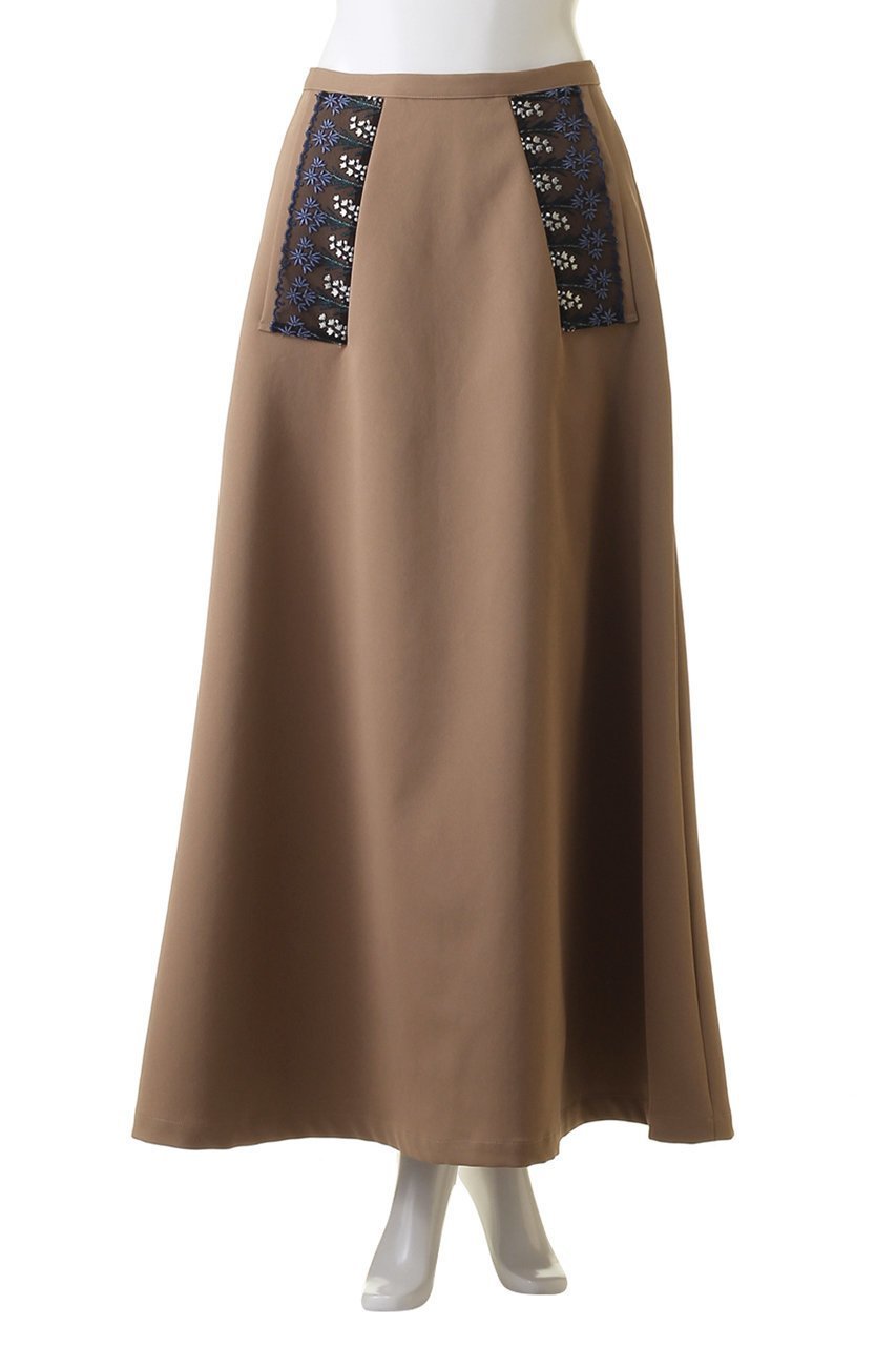 【ロキト/LOKITHO】のナロー エンブロイダリー スカート 人気、トレンドファッション・服の通販 founy(ファニー) 　ファッション　Fashion　レディースファッション　Fashion for Women　スカート　Skirts　ロングスカート　Long Skirts / Maxi & Midi Skirts　おすすめ　Recommended / Our Picks　エンブロイダリー　Embroidery Design　クロップド　Cropped, Short Length　パーティ　Party, Party Style　ロング　Long, Long-Length　other-2|ID: prp329100004605885 ipo3291000000034958218