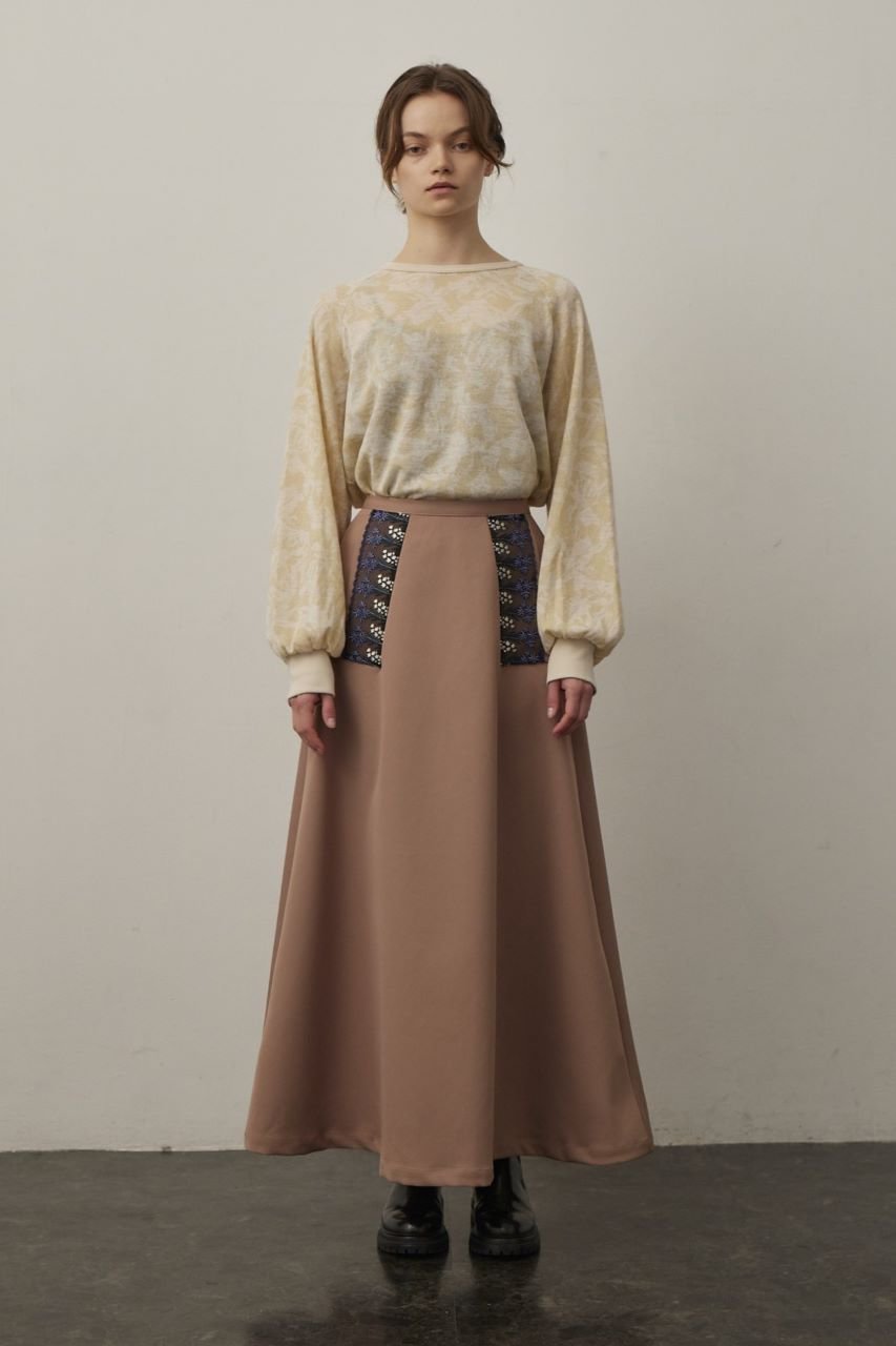 【ロキト/LOKITHO】のナロー エンブロイダリー スカート 人気、トレンドファッション・服の通販 founy(ファニー) 　ファッション　Fashion　レディースファッション　Fashion for Women　スカート　Skirts　ロングスカート　Long Skirts / Maxi & Midi Skirts　おすすめ　Recommended / Our Picks　エンブロイダリー　Embroidery Design　クロップド　Cropped, Short Length　パーティ　Party, Party Style　ロング　Long, Long-Length　other-6|ID: prp329100004605885 ipo3291000000034958222