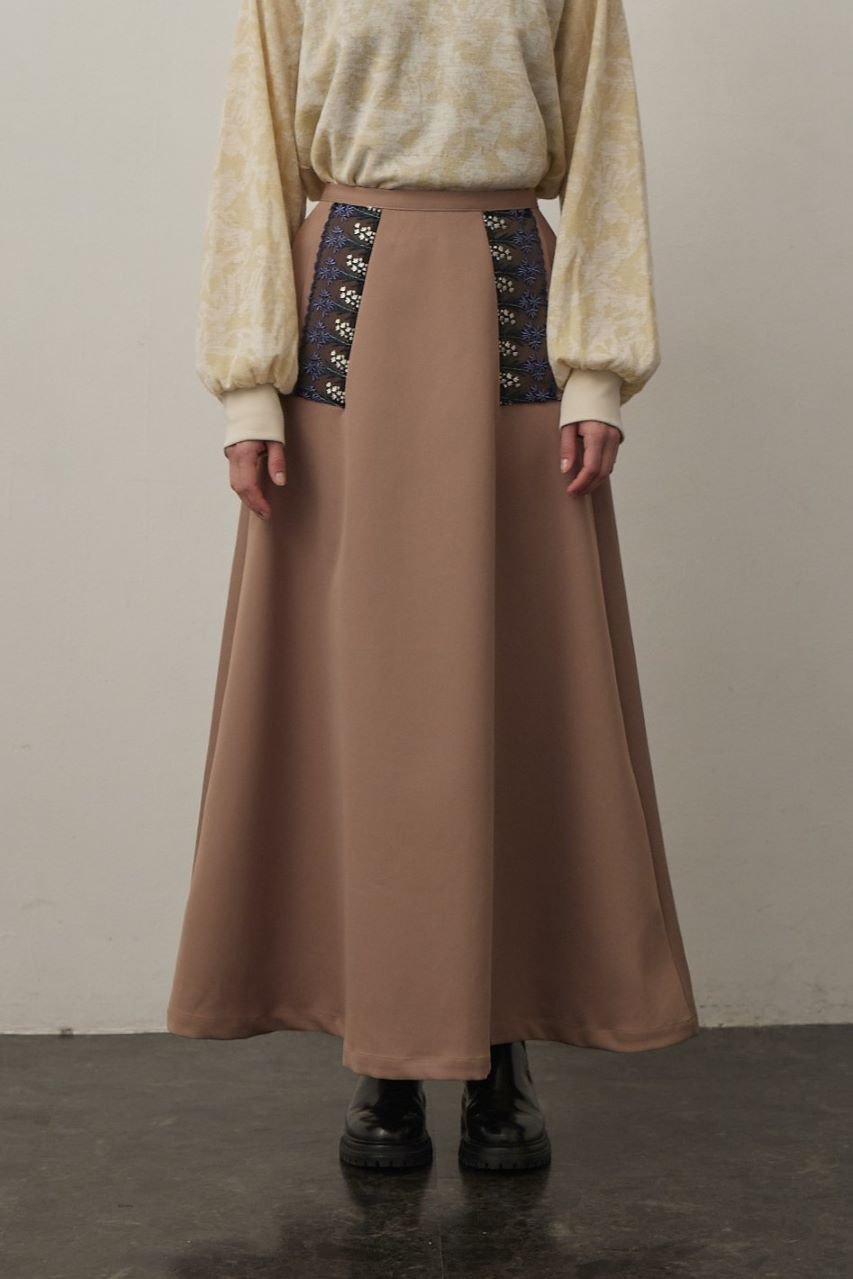 【ロキト/LOKITHO】のナロー エンブロイダリー スカート 人気、トレンドファッション・服の通販 founy(ファニー) 　ファッション　Fashion　レディースファッション　Fashion for Women　スカート　Skirts　ロングスカート　Long Skirts / Maxi & Midi Skirts　おすすめ　Recommended / Our Picks　エンブロイダリー　Embroidery Design　クロップド　Cropped, Short Length　パーティ　Party, Party Style　ロング　Long, Long-Length　other-7|ID: prp329100004605885 ipo3291000000034958223