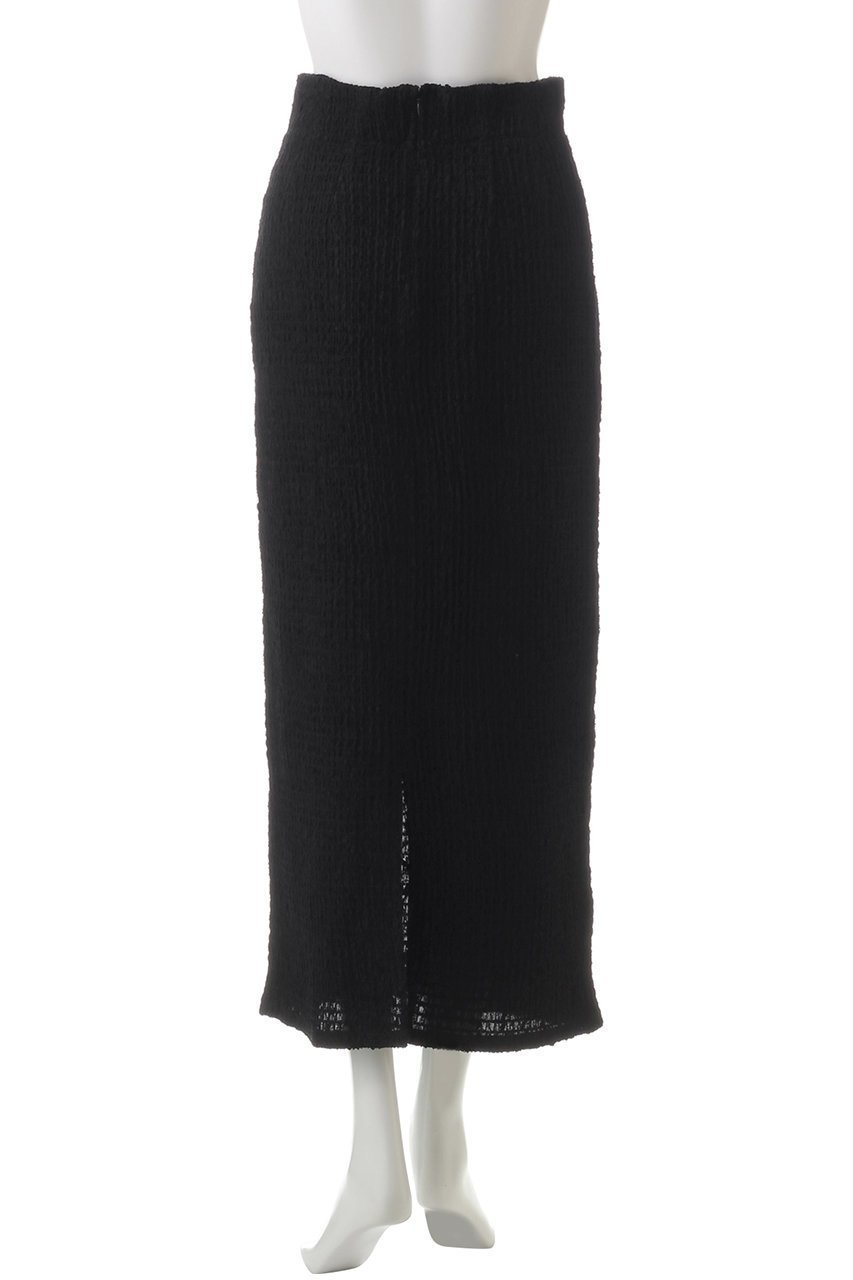 【マノフ/MANOF】のSHIRRING LACE NARROW SKIRT スカート 人気、トレンドファッション・服の通販 founy(ファニー) 　ファッション　Fashion　レディースファッション　Fashion for Women　スカート　Skirts　ロングスカート　Long Skirts / Maxi & Midi Skirts　シャーリング　Shirring, Ruched　シンプル　Simple, Minimal　ストレート　Straight, Straight Cut　レース　Lace, Lace Fabric　ロング　Long, Long-Length　other-4|ID: prp329100004605888 ipo3291000000032823871