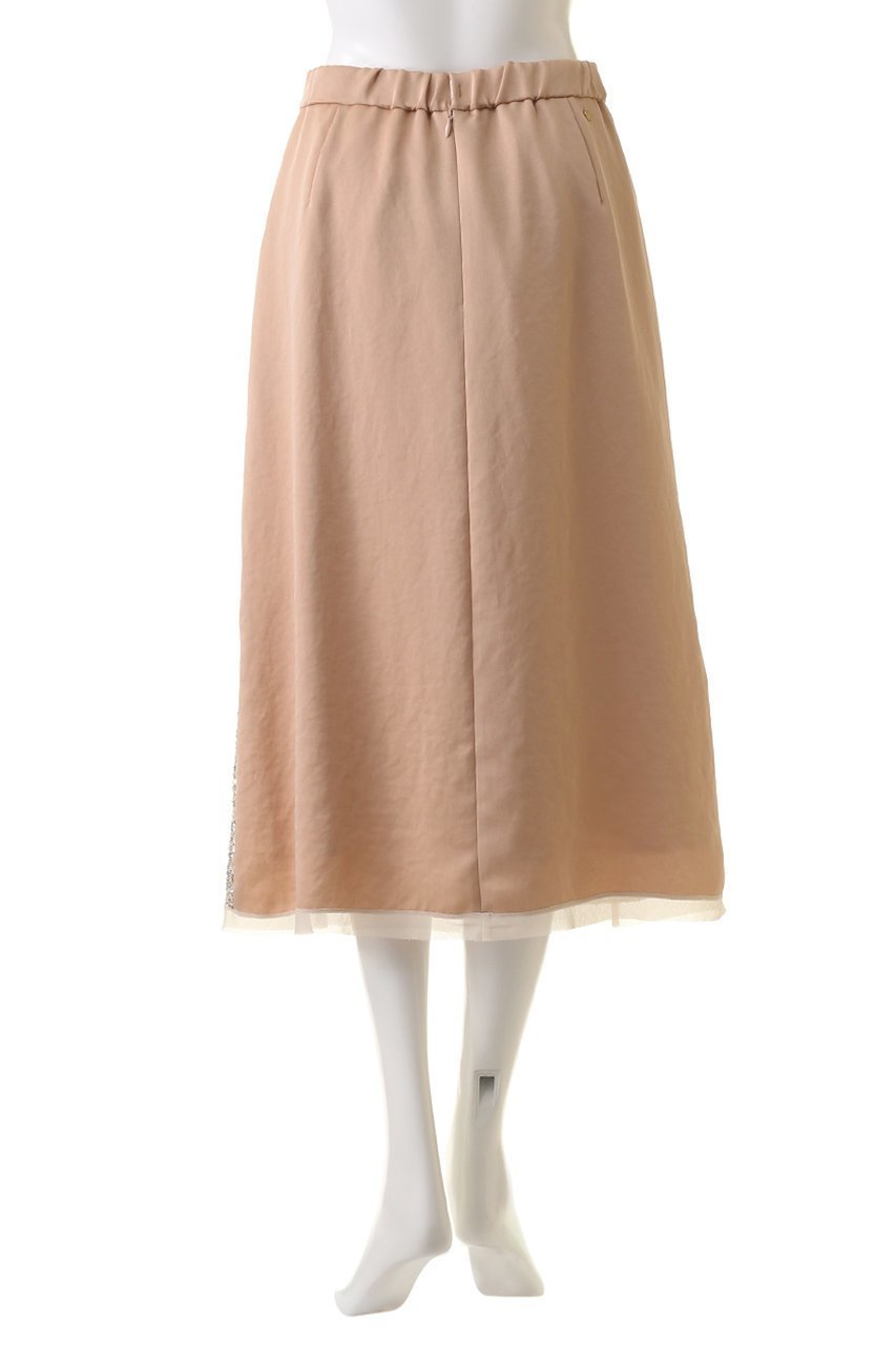 【ミュベール/MUVEIL】のスパンコールスカート 人気、トレンドファッション・服の通販 founy(ファニー) 　ファッション　Fashion　レディースファッション　Fashion for Women　スカート　Skirts　ギャザー　Gathered, Ruffled　ジョーゼット　Georgette, Semi-Sheer Fabric　スパンコール　Sequins, Sequin Embellishment　フレア　Flare, Flared　フロント　Front, Front Design　ヘムライン　Hemline, Bottom Cut　ミドル　Middle Length, Mid Height　エレガント 上品　Elegant　other-4|ID: prp329100004605891 ipo3291000000032824016