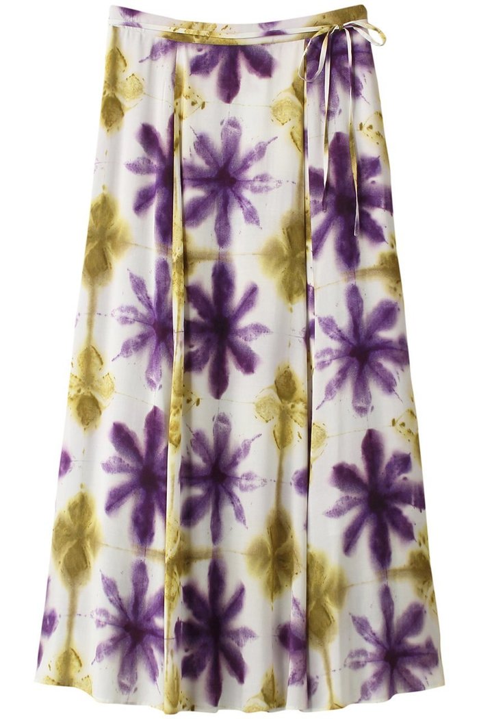 【ハウス オブ ロータス/HOUSE OF LOTUS】のタイダイプリントスカート インテリア・キッズ・メンズ・レディースファッション・服の通販 founy(ファニー) https://founy.com/ ファッション Fashion レディースファッション Fashion for Women スカート Skirts なめらか Smooth, Silky Texture イエロー Yellow オリエンタル Oriental Pattern パープル Purple, Violet フロント Front, Front Design プリント Print, Printed Pattern マーメイド Mermaid, Fishtail Silhouette ラップ Wrap, Wrap Design 今季 This Season, Current Season 夏 Summer 春 Spring S/S・春夏 SS, Spring/Summer, Warm Season |ID: prp329100004605892 ipo3291000000034952224