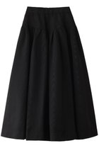 【メゾンスペシャル/MAISON SPECIAL】のMoire Volume Skirt/モアレボリュームスカート 人気、トレンドファッション・服の通販 founy(ファニー) ファッション Fashion レディースファッション Fashion for Women スカート Skirts ロングスカート Long Skirts / Maxi & Midi Skirts おすすめ Recommended / Our Picks スニーカー Sneakers, Trainers バランス Balance, Style Balance マキシ Maxi, Full Length ラグジュアリー Luxury, Elegant リュクス Luxury, Elegant, High-End, Chic ロング Long, Long-Length エレガント 上品 Elegant thumbnail BLK(ブラック)|ID: prp329100004605899 ipo3291000000032825339