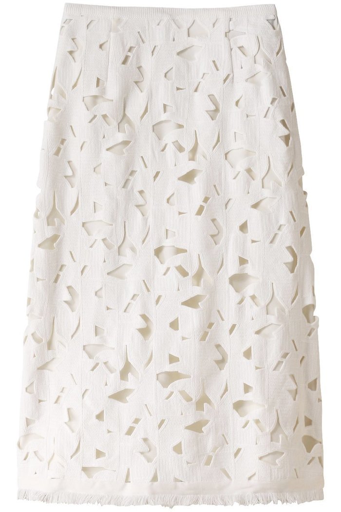 【ハウス オブ ロータス/HOUSE OF LOTUS】のエンブロイダリーフリンジヘムスカート インテリア・キッズ・メンズ・レディースファッション・服の通販 founy(ファニー) https://founy.com/ ファッション Fashion レディースファッション Fashion for Women スカート Skirts ジョーゼット Georgette, Semi-Sheer Fabric フリンジ Fringe, Tassel モチーフ Motif, Design Theme レース Lace, Lace Fabric 夏 Summer 春 Spring S/S・春夏 SS, Spring/Summer, Warm Season |ID: prp329100004605900 ipo3291000000034952303