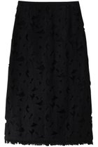 【ハウス オブ ロータス/HOUSE OF LOTUS】のエンブロイダリーフリンジヘムスカート 人気、トレンドファッション・服の通販 founy(ファニー) ファッション Fashion レディースファッション Fashion for Women スカート Skirts ジョーゼット Georgette, Semi-Sheer Fabric フリンジ Fringe, Tassel モチーフ Motif, Design Theme レース Lace, Lace Fabric 夏 Summer 春 Spring S/S・春夏 SS, Spring/Summer, Warm Season thumbnail ブラック|ID: prp329100004605900 ipo3291000000034952305