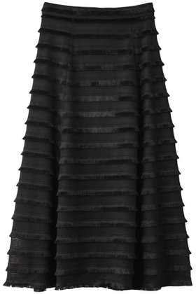 【エリオポール/heliopole】 フリンジフレアスカート人気、トレンドファッション・服の通販 founy(ファニー) ファッション Fashion レディースファッション Fashion for Women スカート Skirts Aライン・フレアスカート A-Line & Flared Skirts ロングスカート Long Skirts / Maxi & Midi Skirts シアー Sheer, See-Through パーティ Party, Party Style フリンジ Fringe, Tassel フレア Flare, Flared ボーダー Border, Stripe レース Lace, Lace Fabric ロング Long, Long-Length |ID:prp329100004605904