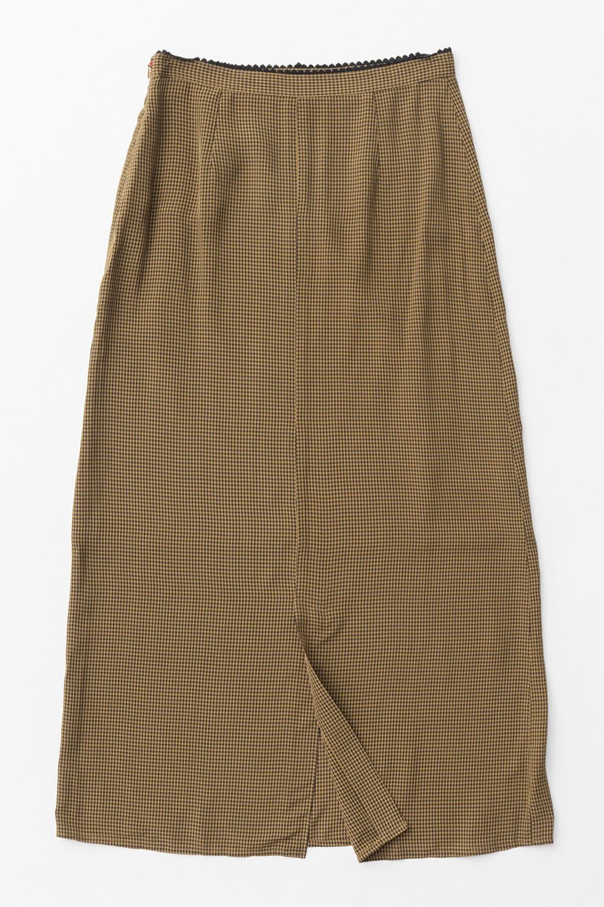 【メゾンスペシャル/MAISON SPECIAL】のGingham Checkered Maxi Skirt/ギンガムチェックスカート 人気、トレンドファッション・服の通販 founy(ファニー) 　ファッション　Fashion　レディースファッション　Fashion for Women　スカート　Skirts　ロングスカート　Long Skirts / Maxi & Midi Skirts　ギンガム　Gingham, Gingham Fabric　チェック　Check, Plaid, Tartan　ドレープ　Drape, Draping Fabric　ランジェリー　Lingerie, Intimate Wear　ロング　Long, Long-Length　冬　Winter / This Winter　秋　Autumn　other-4|ID: prp329100004605908 ipo3291000000032826007
